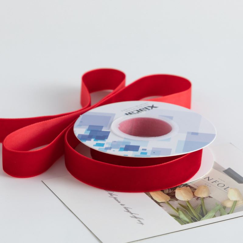 耶诞树装饰红丝绒丝带蝴蝶结diy配件新年灯串客厅居家氛围感布置