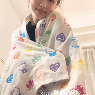 纯棉纱布加厚浴巾成人儿童婴儿吸水大尺寸六层纱布盖毯