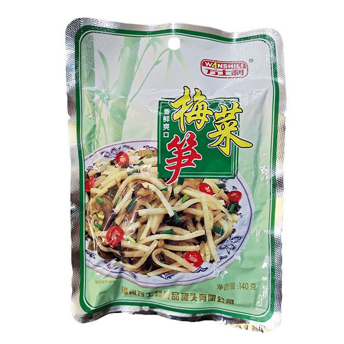 万士利梅菜笋120g下饭小菜下酒小菜清粥小菜笋丝即食整箱