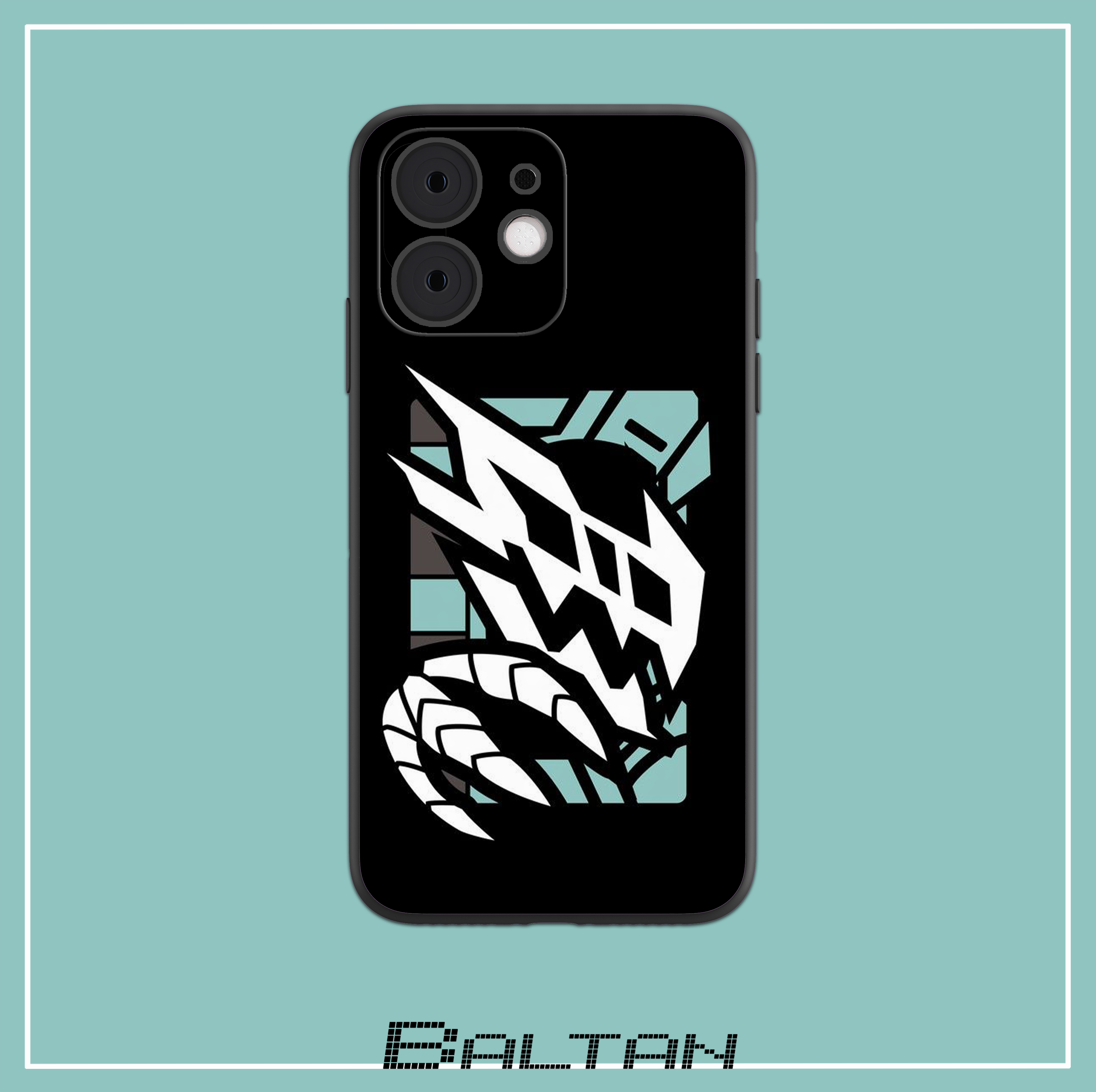 华为苹果13钢化玻璃动漫手机壳