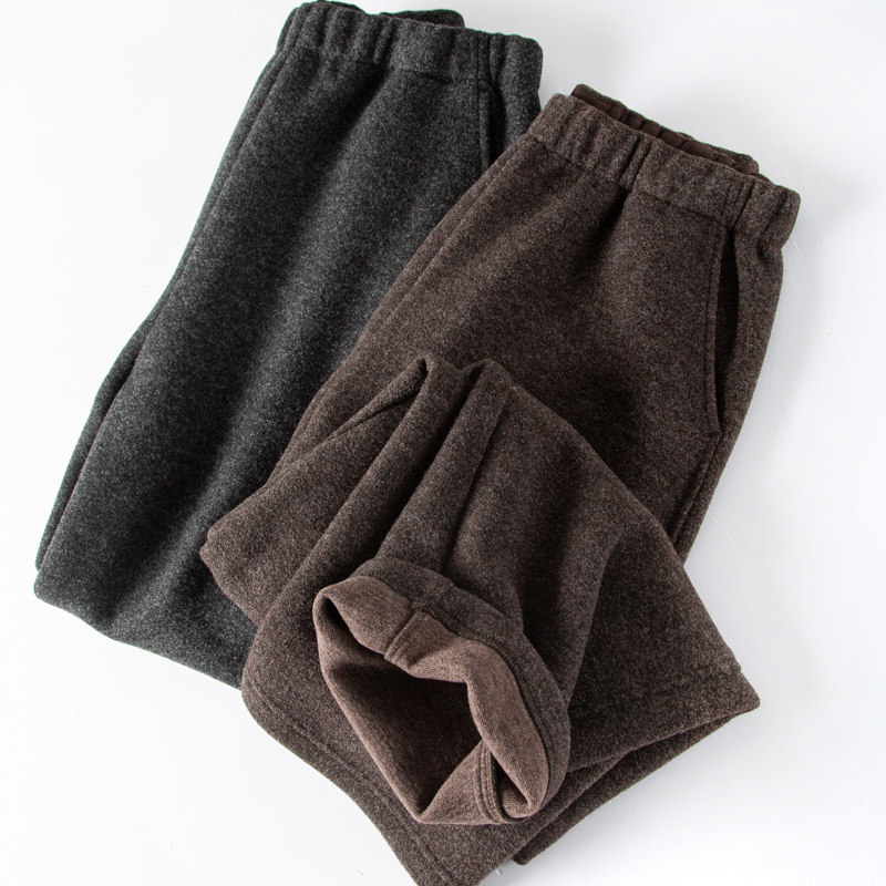 慵懒奶奶裤腔调感羊毛毛呢针织面料宽松加厚香蕉裤九分哈伦裤子女,女装/女士精品,休闲裤,淘宝优惠券,粉丝福利购,淘宝优惠卷
