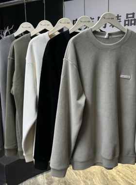 【珠珠专享】男士双面奥粒绒圆领毛衣8946白色缺货