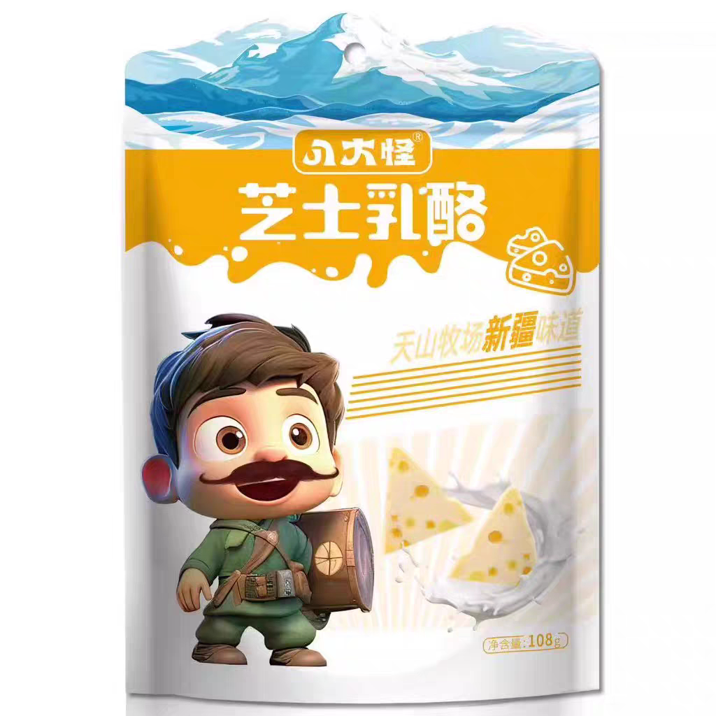 芝士乳酪108g/袋独立包装办公室休闲网红零食新疆特产