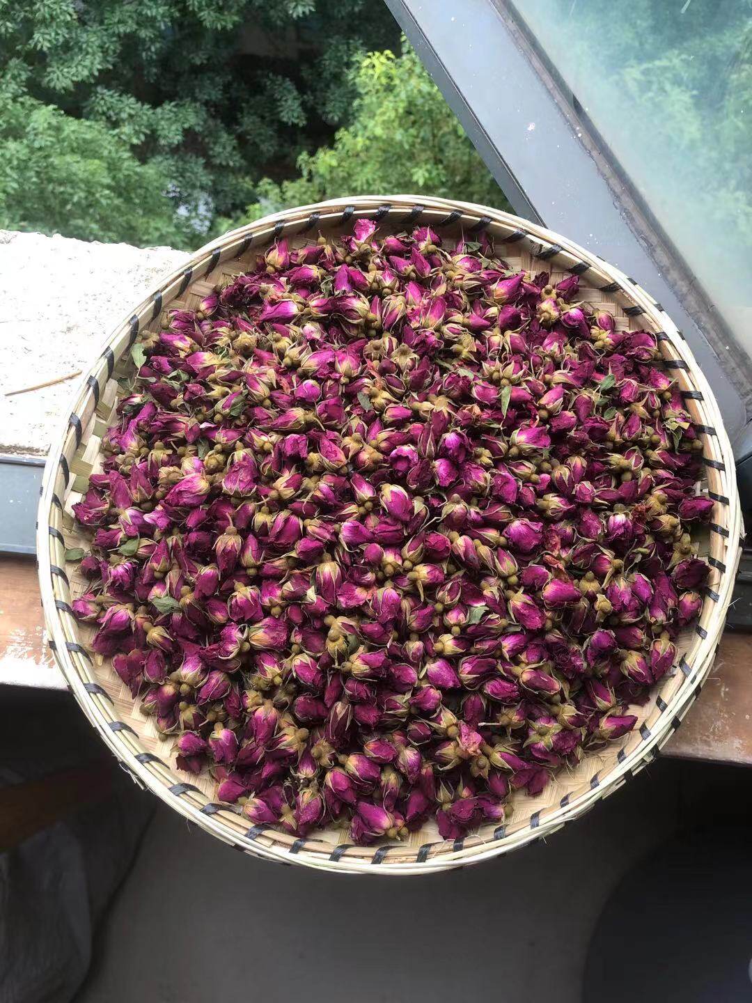 兰州玫瑰 当季散装玫瑰花 农家种植生晒 无硫药材可泡水食用 新货