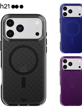 tech21手机壳适用于苹果iPhone17promax黑色16Pro防摔4.9米硅胶软壳TPU磁吸MagSafe保护套黑色蓝色绿色紫色