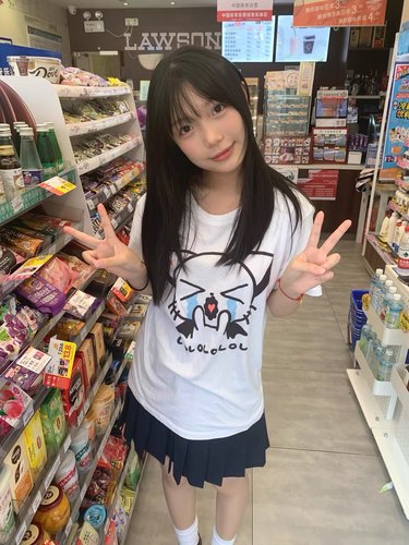 适中纯棉男女可爱日系印花