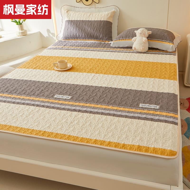 全棉床垫平铺款加厚床单