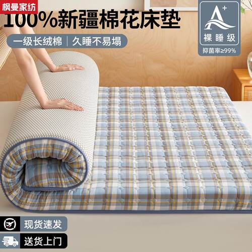 棉花床垫软垫家用卧室榻