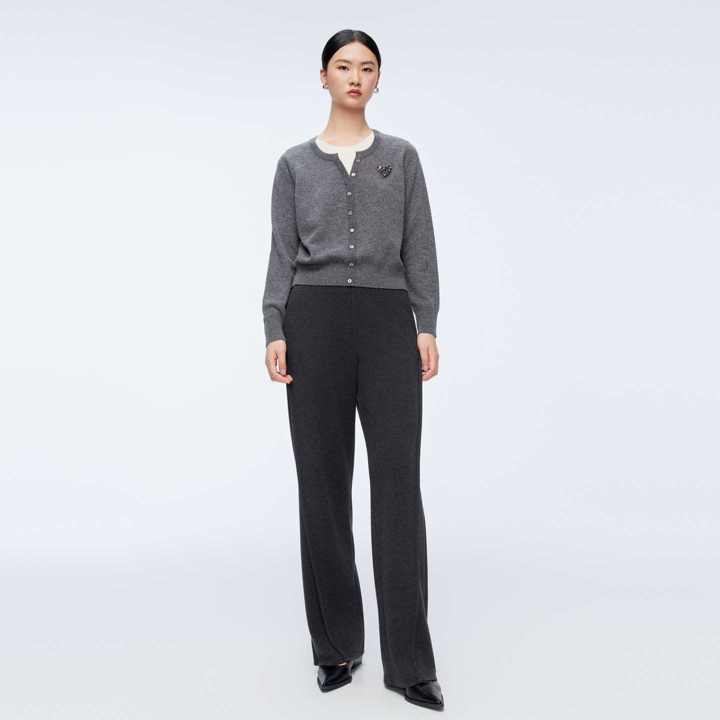 线下毛衣第一【100%绵羊毛】【超能小太阳】婉甸年冬季新品假两件