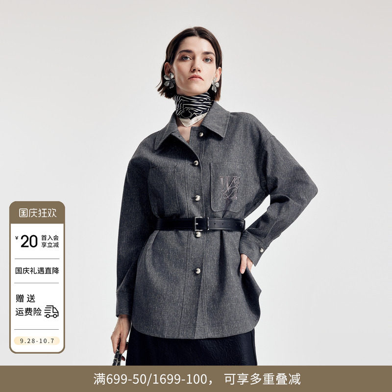 婉甸通勤中长款短外套