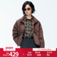 巧克力色短款 婉甸2025年冬季 新品 上身加厚保暖女羽绒服1244D20SX3