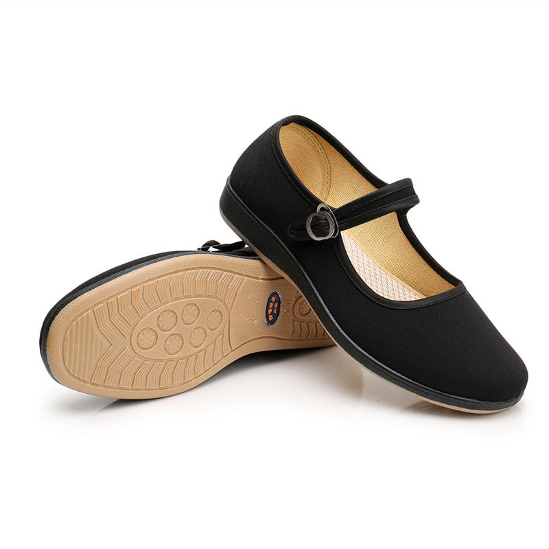 春暖坊老北京布鞋女鞋一字扣浅口酒店宾馆工作鞋舞蹈鞋平跟妈妈鞋,女鞋,传统布鞋,淘宝优惠券,粉丝福利购,淘宝优惠卷