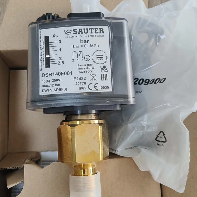 议价DSB140F001压力开关SAUTER压力开关量程0-2 - 实物图