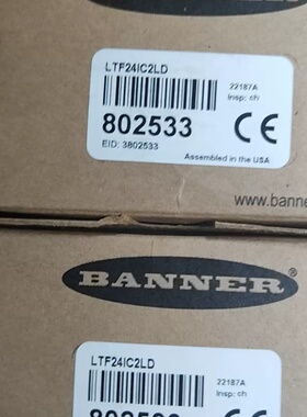 议价美国邦纳BANNER激光传感器LTF24IC2LD型号80