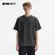 上衣潮 潮牌宽松情侣短袖 NEVERNEED索罗娜拼接解构T恤男女夏季 美式