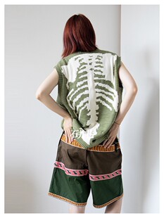 现货 小众日系复古 Kapital Vintage平田背心马甲