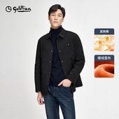 金利来秋冬棉衣男士 轻暖杜邦棉加厚翻领商务休闲棉服外套男款