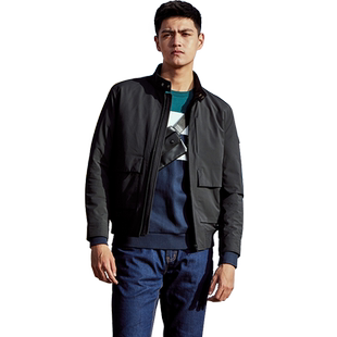 金利来奥特莱斯秋冬新款棉服热特姆棉立领多口袋男士青春休闲外套