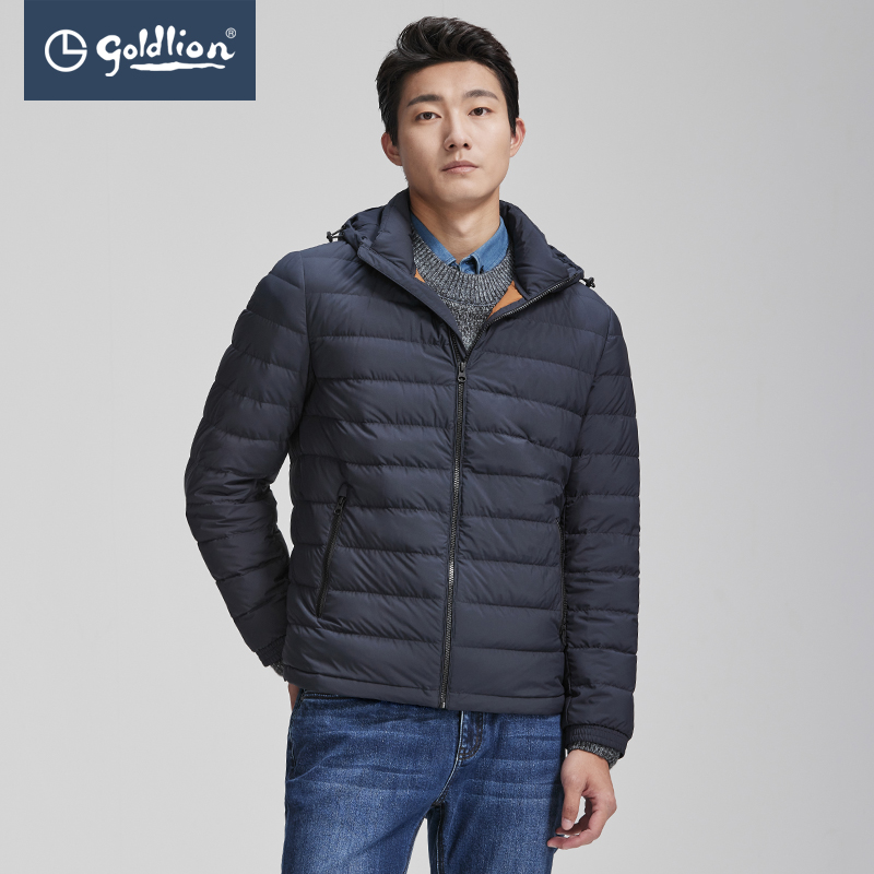 金利来官方奥特莱斯白鸭绒羽绒服