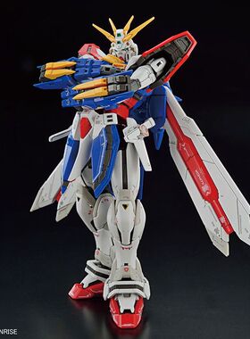 万代现货RG 37 1/144神高达机动武斗传GOD G高达拼装模型