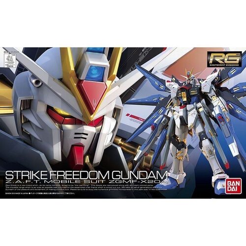 万代 RG 14 1/144 强袭自由高达 Strike Freedom 突击 拼装 现货