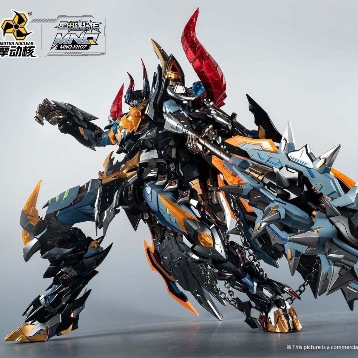 现货摩动核牛魔王 MNQ-XH07 地魔星 平天大圣 牛魔王可动雕像成品