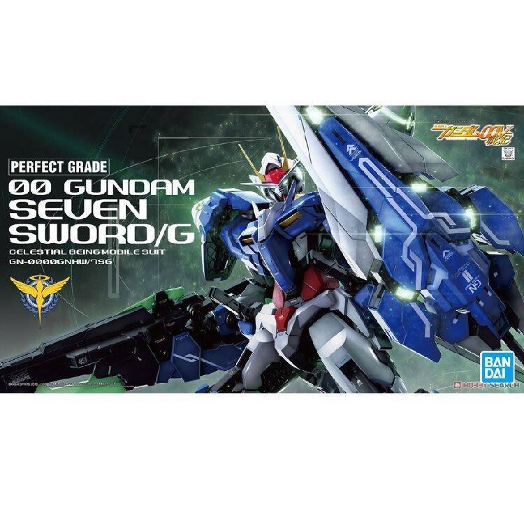 万代 PG 1/60高达00 七剑 7剑 Gundam Seven Sword 高达 拼装模型