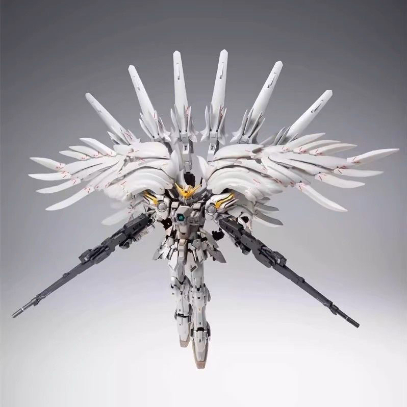 【现货】万代全新FIX白雪姬 GFFMC 15周年 飞翼零式高达 成品模型