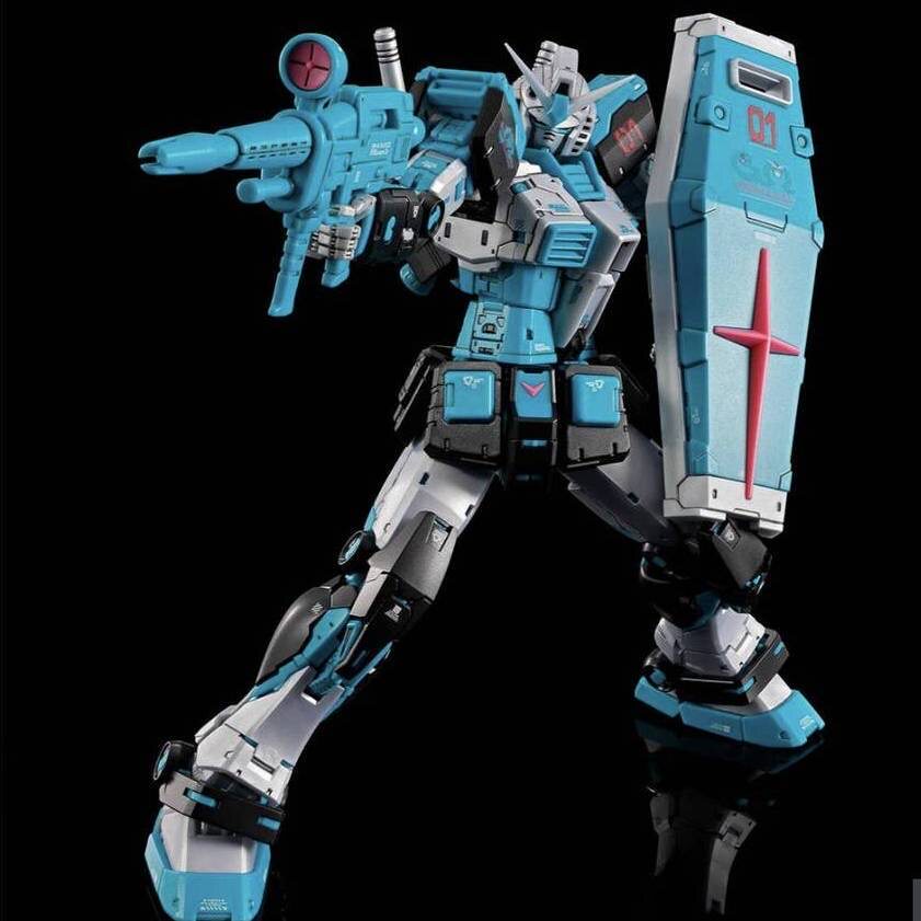万代 魂限定 RG初音元祖2.0 RG初音元祖  RX-78-2 初音未来Ver.