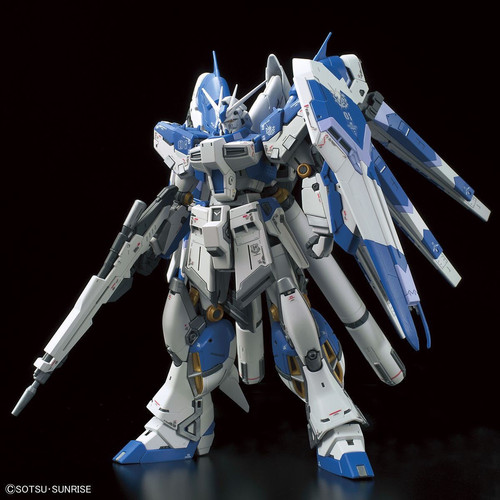 万代现货拼装模型RG RGU 1/144 RX-93-V2 Hi-v海牛高达