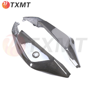 适用摩托车配件2021-2022川崎ZX10R 改装碳纤维尾座侧板 3K干碳