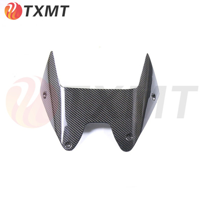 适用川崎Kawasaki ZX-14R ZZR1400前下扰流罩碳纤维外壳改装配件