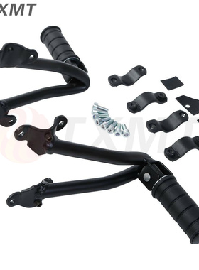 适用于川崎小火神VN650 EN650 2015-2022年后脚踏支架 三角支架