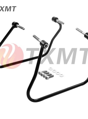 适用哈雷Softail Slim Street Bob FXBB FLSL改装后边箱护杠18-22