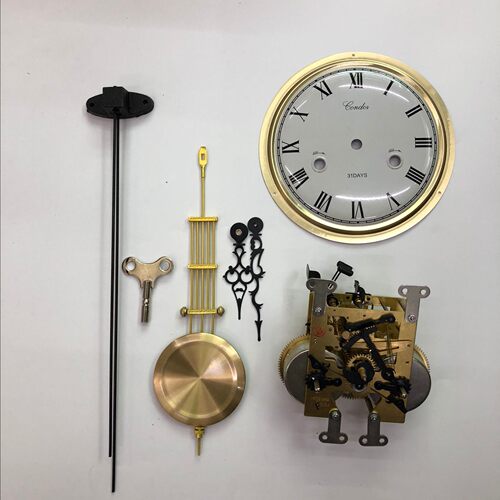 北极星发条式diy全套机械座钟