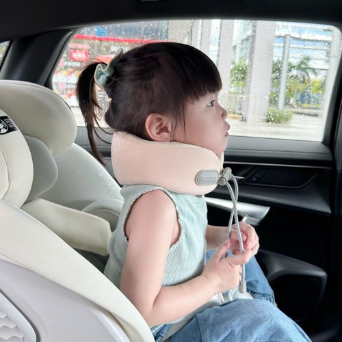 儿童u型枕长途旅游亲子脖子靠枕护颈护头枕便携车用睡枕睡觉神器