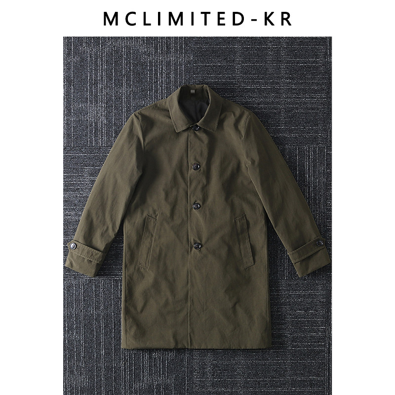 MClimited-CW-YD 韩国进口面料 时尚百搭 基础款 男士风衣 131