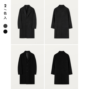 双面手缝毛呢大衣 商政精英男士 高级羊绒混纺面料 8003 McLimited