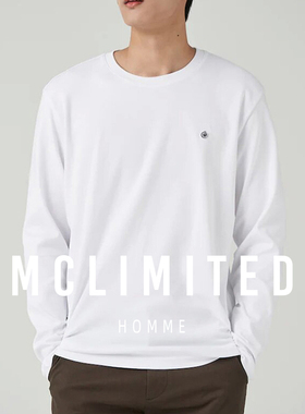 McLimited-8001男女情侣圆领长袖T恤 高克重纯棉面料 经久耐穿