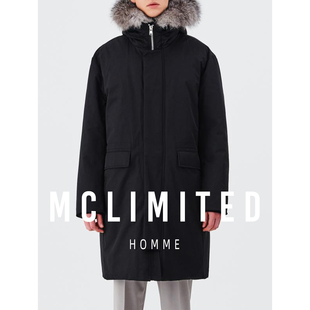 Mclimited-8388 男士銀狐毛領鵝絨羽絨服 进口面料FURFECT 圈層级