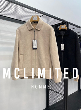 Mclimited-8005 羊絨混紡面料細膩軟糯 保溫棉內襯男士羊毛夾克
