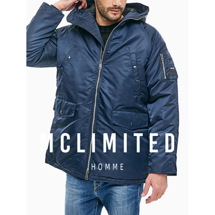 加厚防风棉服 男士 纯源 多口袋设计 型 Mclimited 欧美版 8131