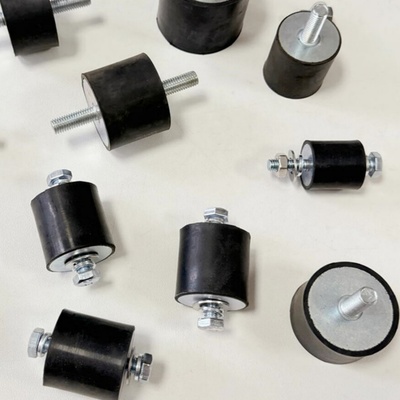 摊铺机找平仪支架减震块减震墩垫