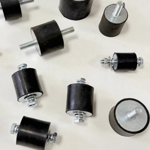 摊铺机找平仪支架减震块减震墩垫