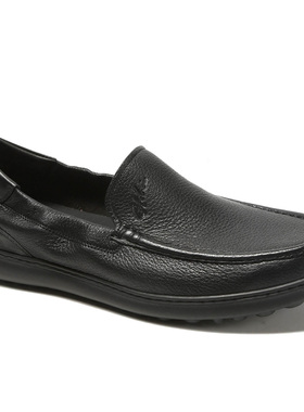 沙驰男鞋2026新款鹿皮皮鞋T22C5B0287懒人一脚蹬休闲鞋T22C5B0288