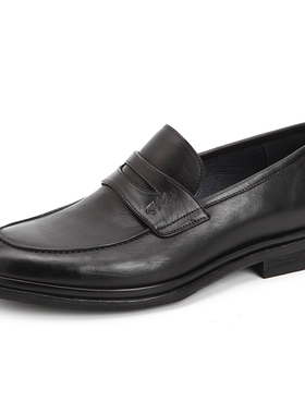 意大利进口沙驰男鞋2024新款商务休闲鞋男士真皮皮鞋ISMT3A1052