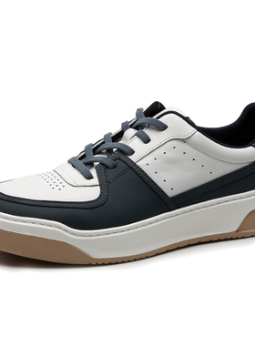 沙驰男鞋专柜正品2025新款板鞋运动休闲鞋男士真皮皮鞋Z12C3B0783