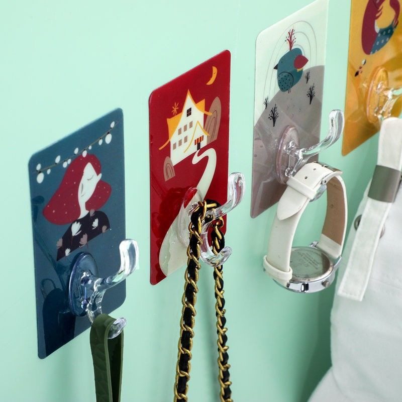 挂钩免打孔强力粘胶门后挂勾墙勾衣帽钩厨房挂钩壁挂墙壁无痕粘钩,收纳整理,挂钩/粘钩,淘宝优惠券,粉丝福利购,淘宝优惠卷