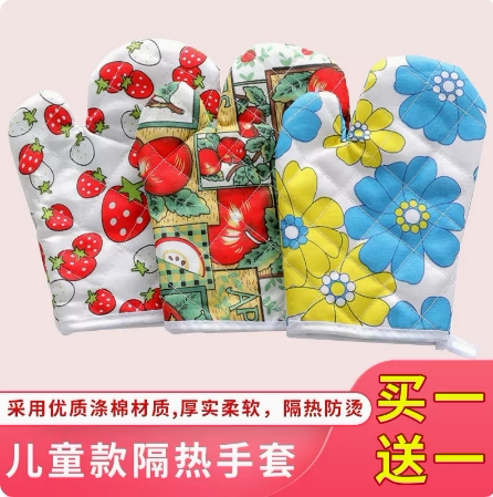 儿童烘焙防烫防热手套图片