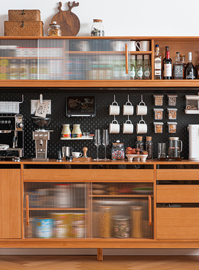 适用源氏木语餐边柜洞洞板挂钩diy配件大全挂钩桌面L置物架收纳盒